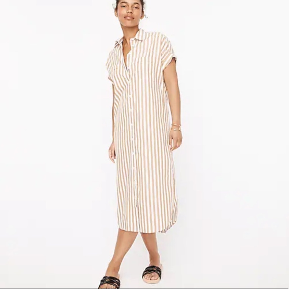 J.Crew relaxed shirt dress